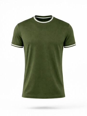 PANTONECLO Funktionsshirt 'Pantoneclo Men's Gym Short Sleeve T-Shirt'‌ in Grün: Vorderseite