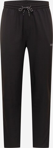 Regular Pantalon de sport Hurley en noir : devant