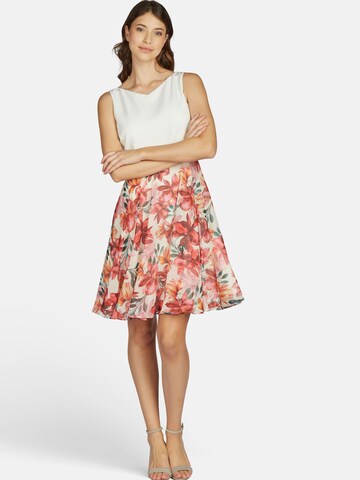 KLEO Cocktailkleid in Weiß: Vorderseite