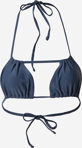 WEEKDAY Bikini top in Blue: front