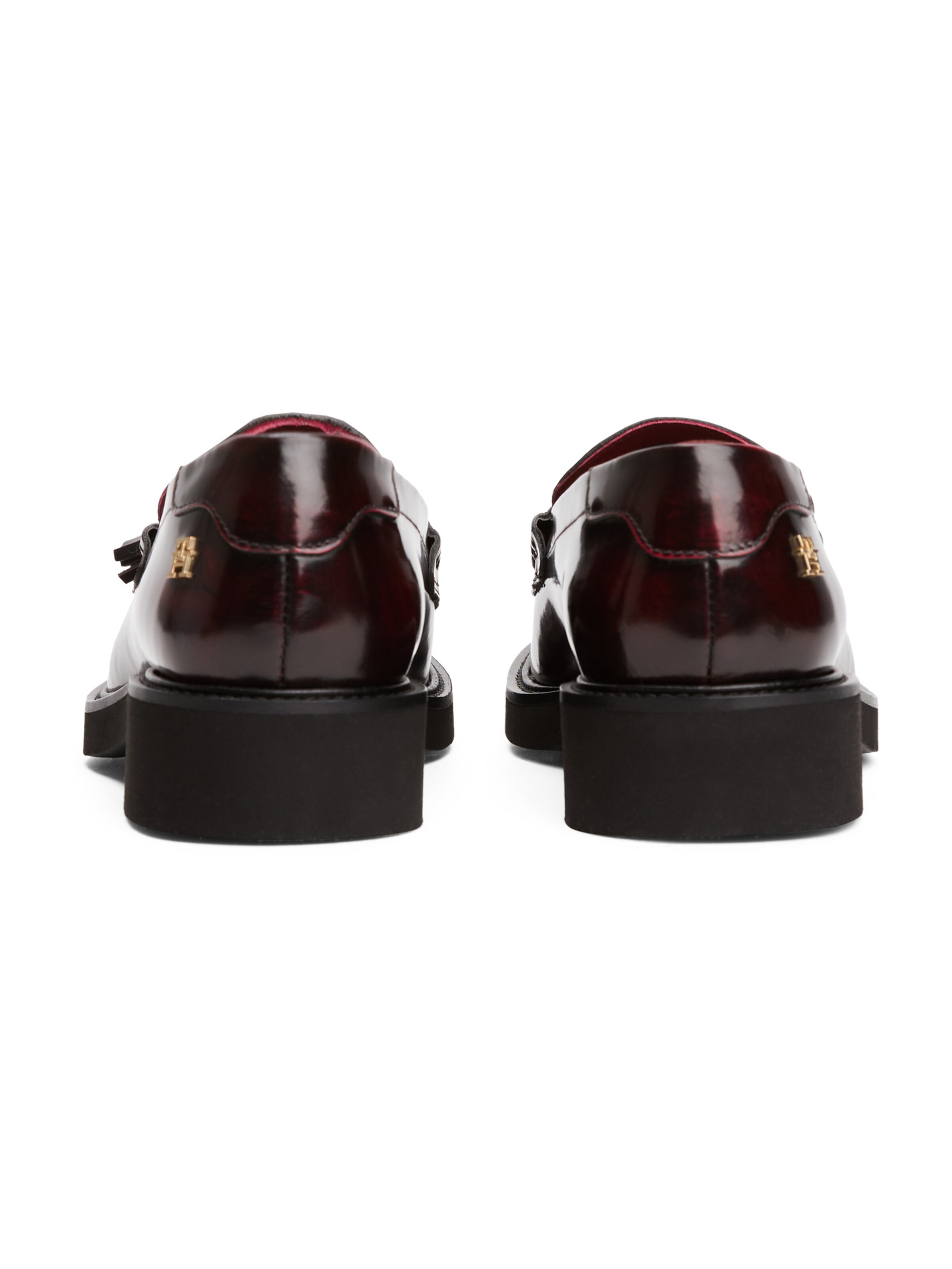 TOMMY HILFIGER Slip-ons in Red