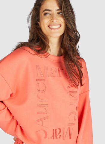 MARC AUREL Sweatshirt in Orange