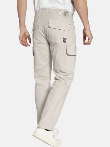 Jan Vanderstorm Loose fit Cargo trousers ' Carlson ' in Beige