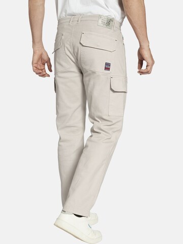 Loosefit Pantalon cargo ' Carlson ' Jan Vanderstorm en beige