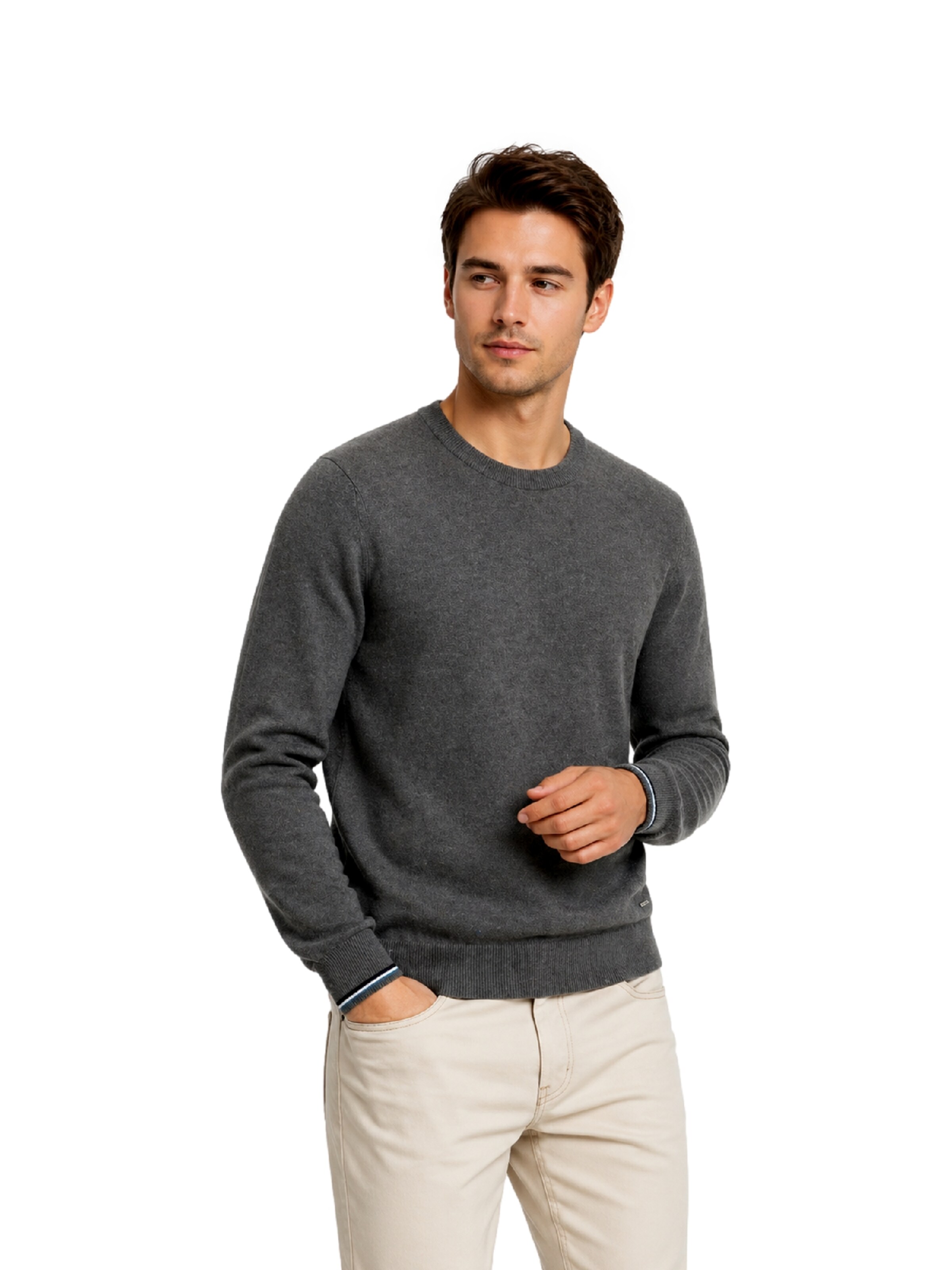Ragman - Pullover em cinzento: frente