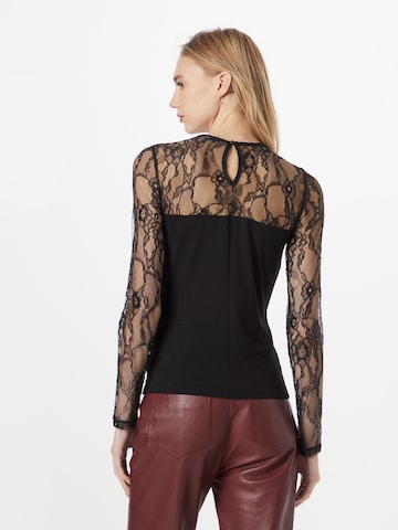 PIECES Shirt in Zwart