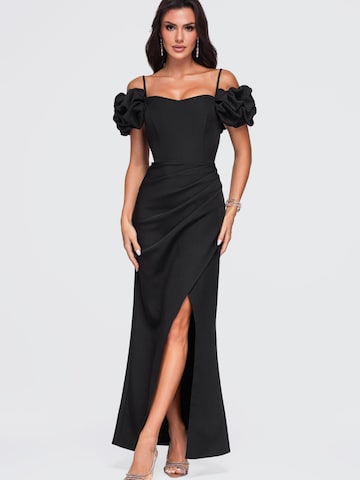 Ombre Evening dress in Black