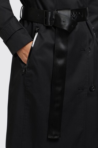 khujo Ανοιξιάτικο και φθινοπωρινό παλτό 'Sarina' σε μαύρο