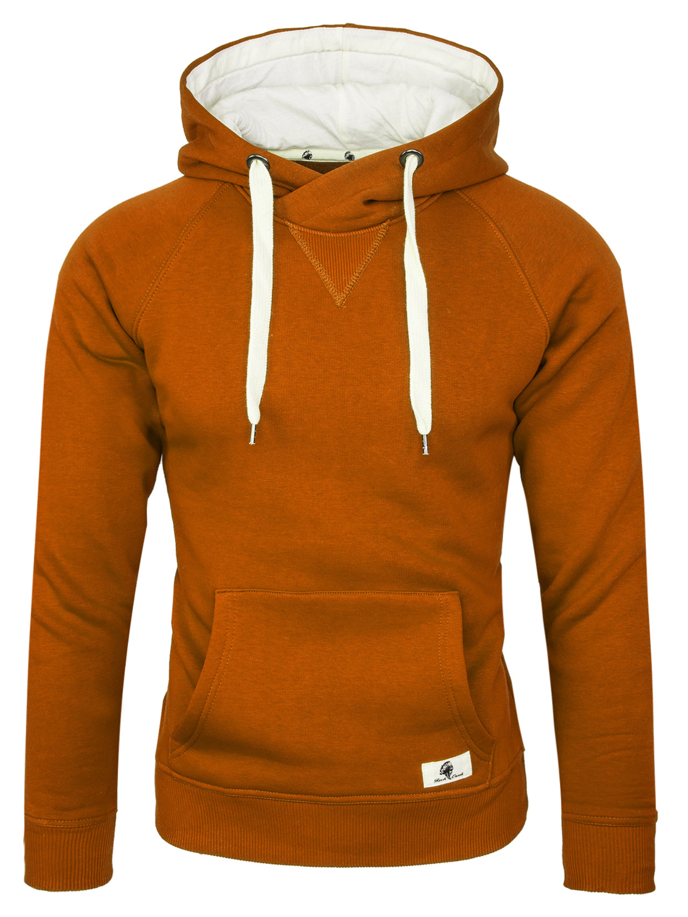 Rock Creek Sweatshirt in Braun: Vorderseite