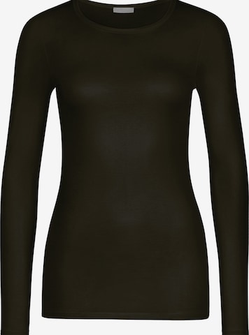 Hanro Undershirt ' Ultralight ' in Black: front
