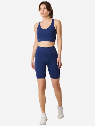 SWEDEMOUNT Skinny Sportovní kalhoty 'Move' – modrá