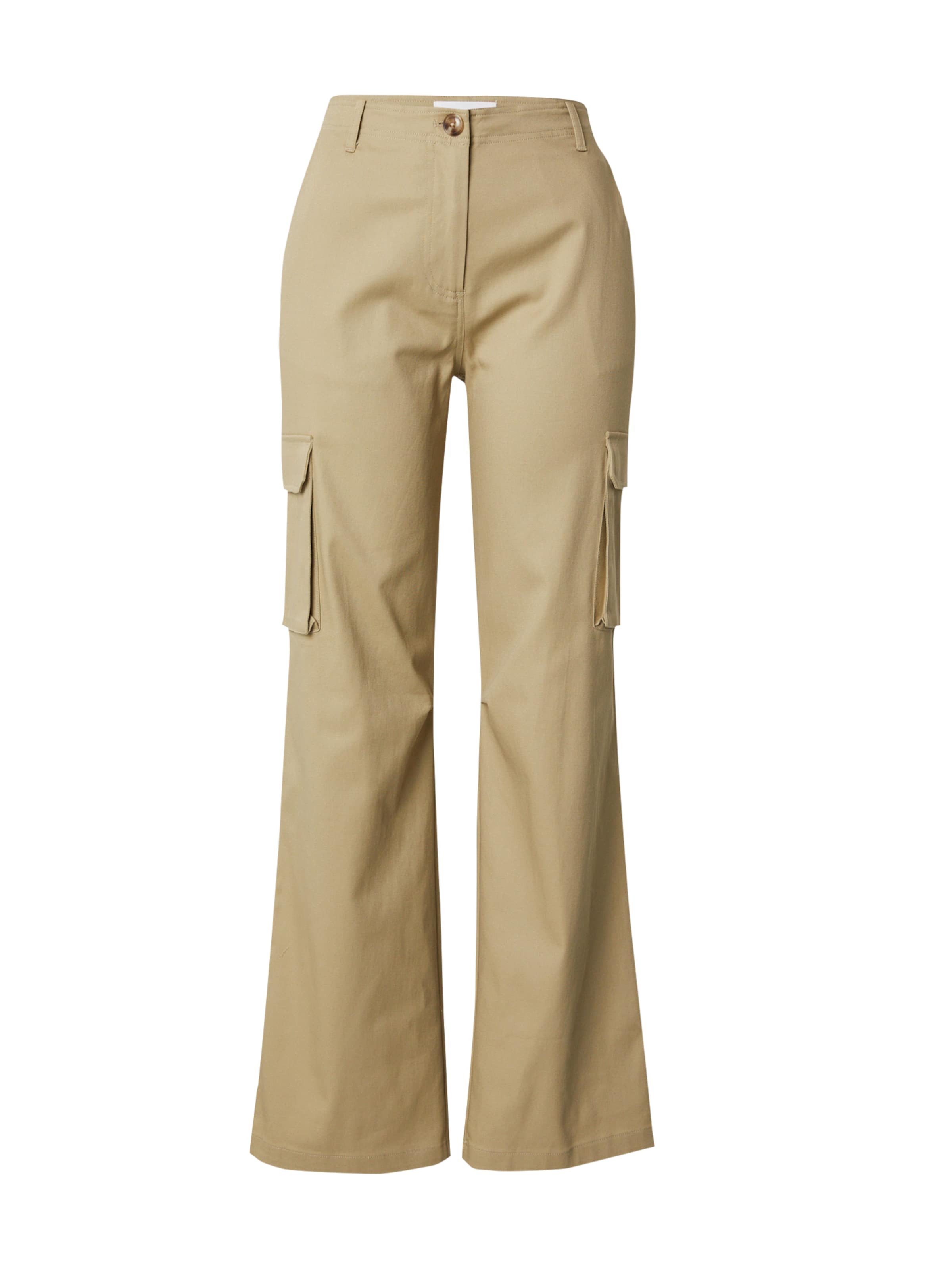 Bootcut Pantaloni cu buzunare 'Felize' de la studioselect pe verde: față