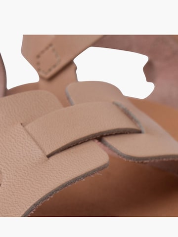 Sandales Pisamonas en beige