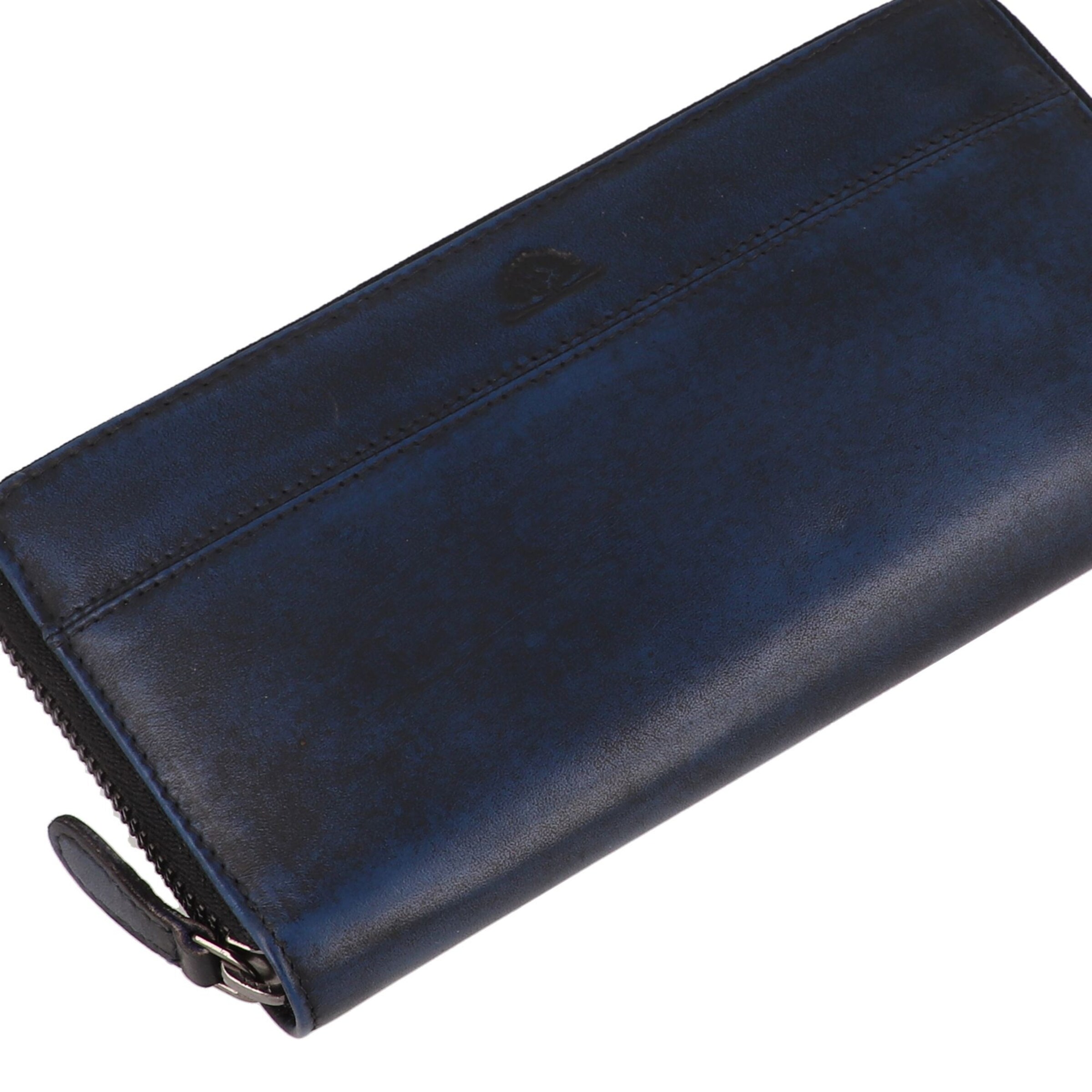 GREENBURRY Wallet 'Destressed' in Blue