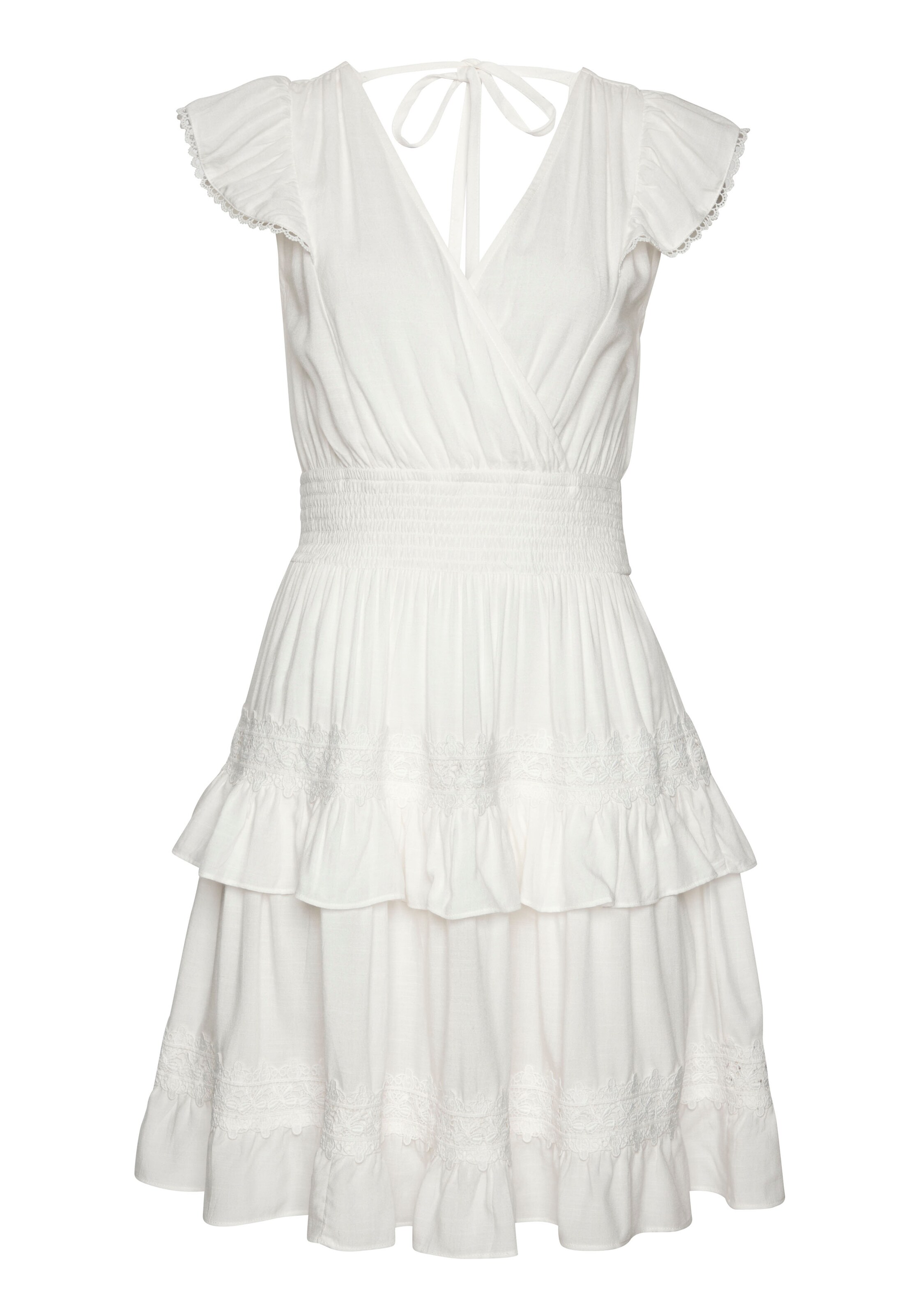 Robe VIVANCE en blanc : devant