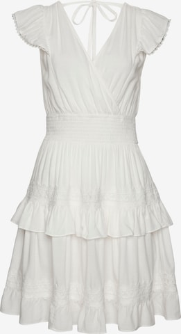 Rochie de la VIVANCE pe alb: față