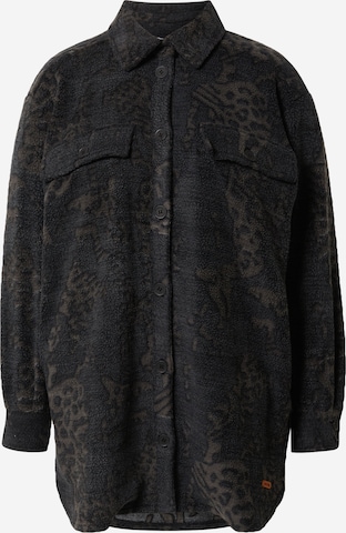 IriedailyPrijelazna jakna - crna boja: prednji dio