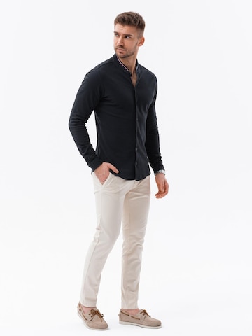 Coupe regular Chemise Ombre en noir