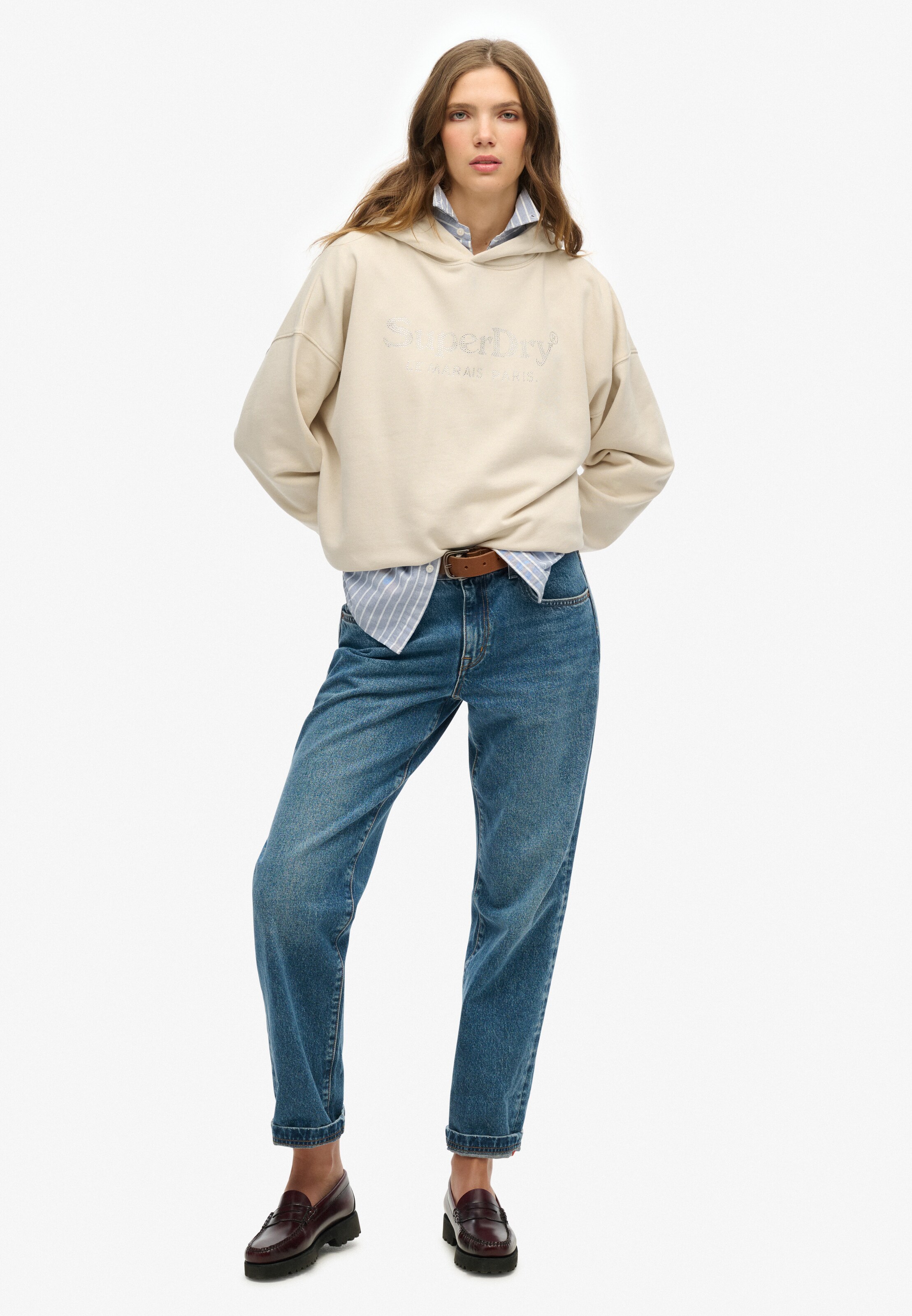 Superdry & Co Sweatshirt 'Venue' in Gelb