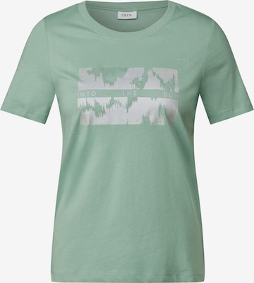 CECIL Shirt in Green: front