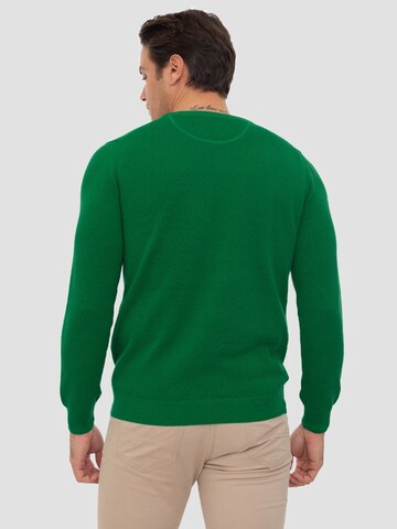 Sir Raymond Tailor Sweater 'Oscar' in Green