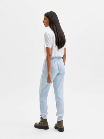 SELECTED FEMME Tapered Pants 'Tenny' in Blue