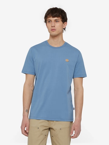 DICKIES Shirt 'MAPLETON' in Blauw: voorkant