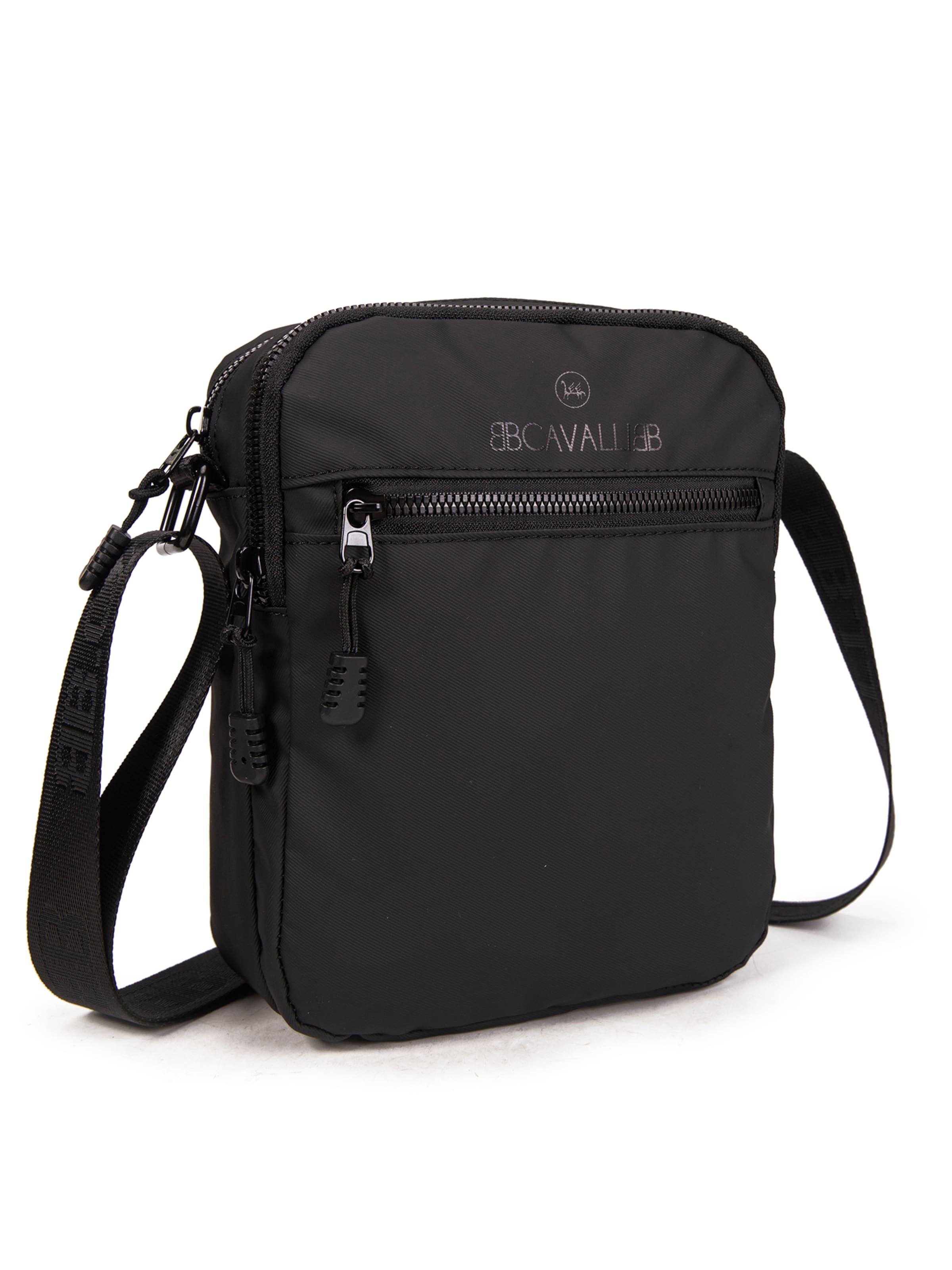Borsa a tracolla di B. Cavalli in nero