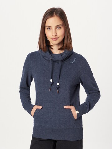 Ragwear Sweatshirt 'ANNIKA' in Blue: front