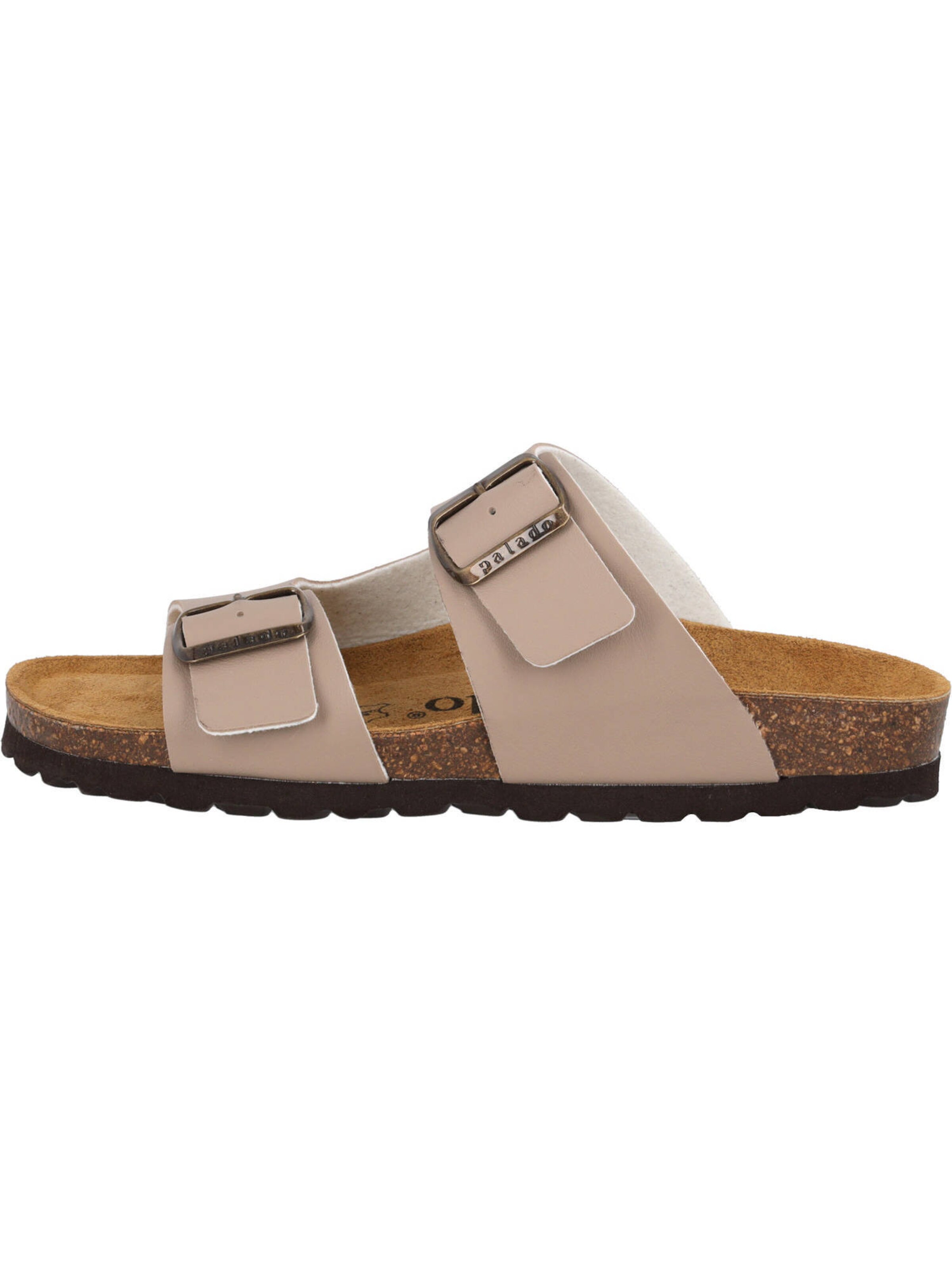 Palado Pantolette in Beige: Vorderseite
