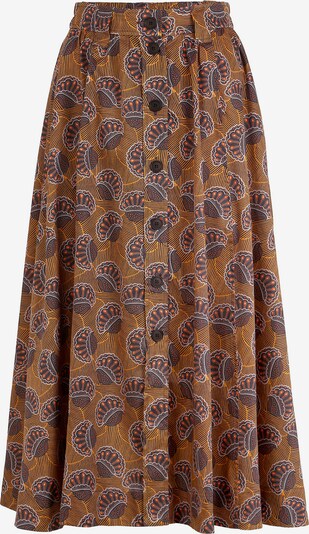 SoSUE Jupe en marron / mélange de couleurs, Vue avec produit