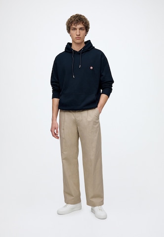 Sweat-shirt Petrol Industries en bleu : devant