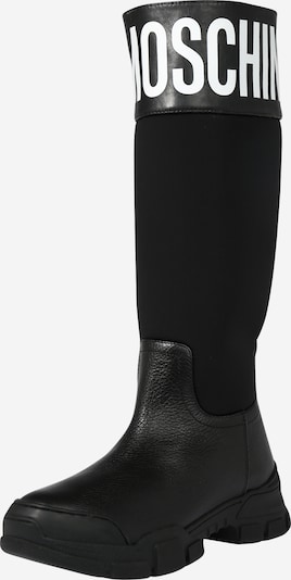 Love Moschino Čižmy 'Trekk' - čierna / biela, Produkt