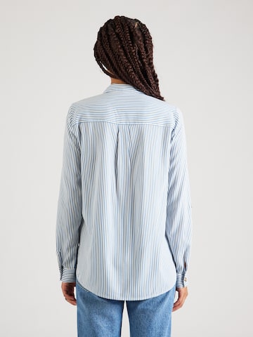 VERO MODA Bluse 'BUMPY' in Blau
