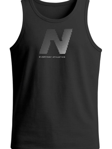 Neverless Shirt 'Halftone' in Black: front