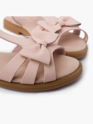 Sandales Pisamonas en beige