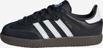 Baskets 'Samba' ADIDAS ORIGINALS en noir : devant