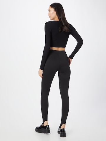 Gina Tricot Skinny Leggings in Schwarz