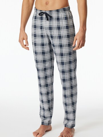 SCHIESSER Pyjamahose in Grau: Vorderseite
