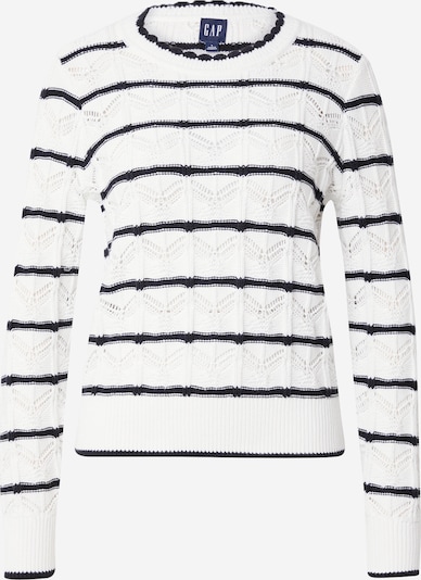 GAP Pullover in schwarz / weiß, Produktansicht