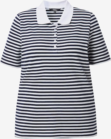 T-shirt Ulla Popken en noir : devant