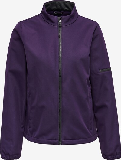 Hummel Veste outdoor en violet, Vue avec produit