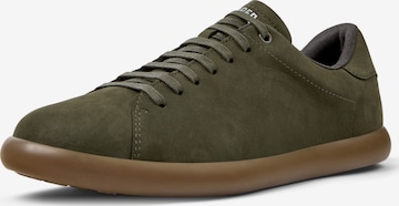 CAMPER Platform trainers 'Pelotas Soller' in Green: front