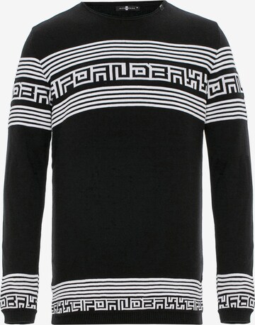 CIPO & BAXX Sweater in Black: front