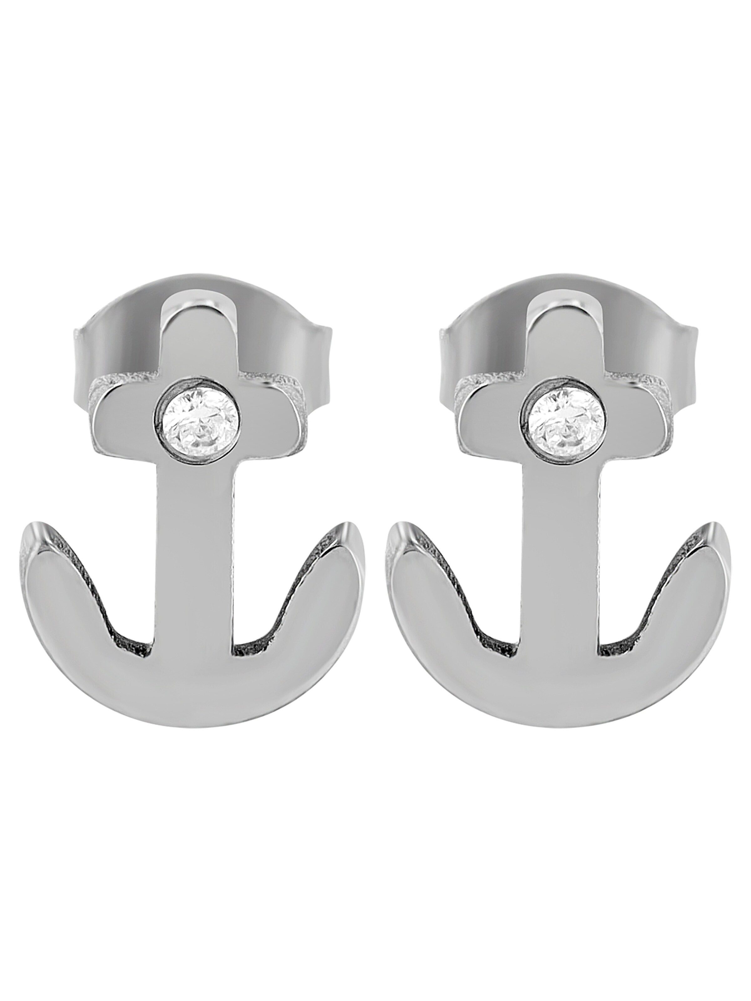 Akzent Earrings 'Ruka, langlebig' in Silver