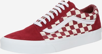 VANS Matalavartiset tennarit 'Old Skool' värissä tummanpunainen / valkoinen, Tuotenäkymä
