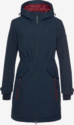 POLARINO Outdoor Jacket in Blue: front