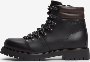 TOMMY HILFIGER Schnürboots in Schwarz: Vorderseite