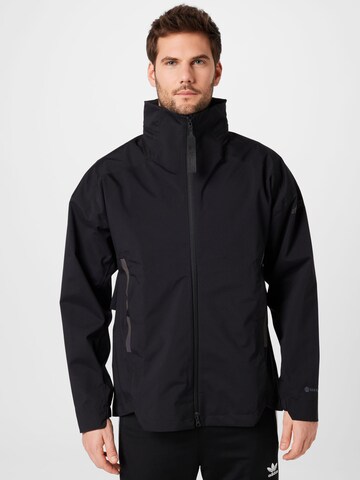 Veste outdoor ADIDAS TERREX en noir : devant