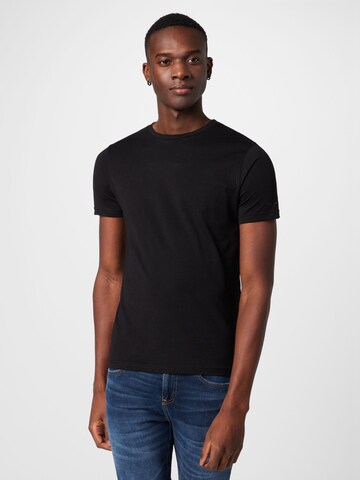 T-Shirt Karl Lagerfeld en noir : devant